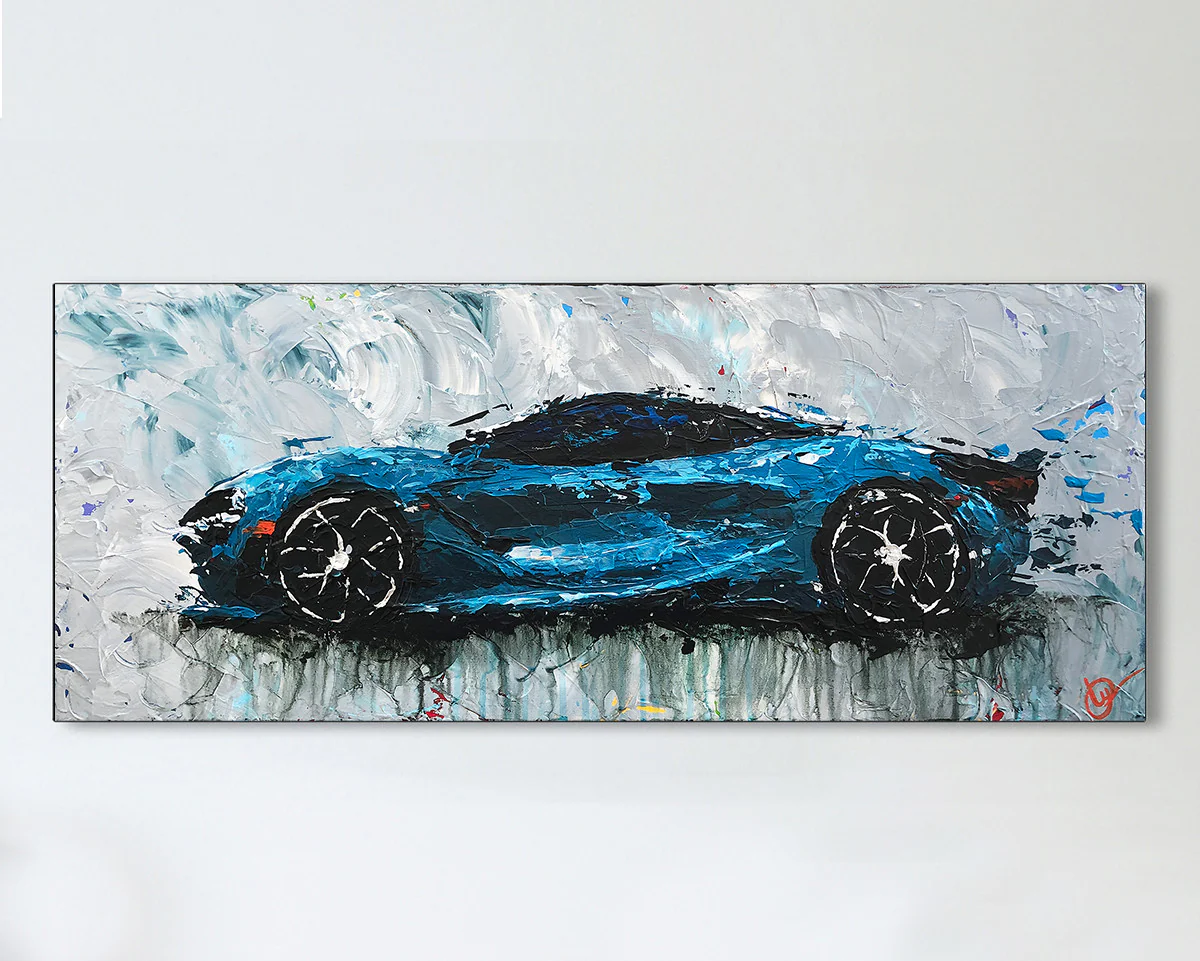 Belize Blue by Lyn Hiner Studios - McLaren 720 - Image 3