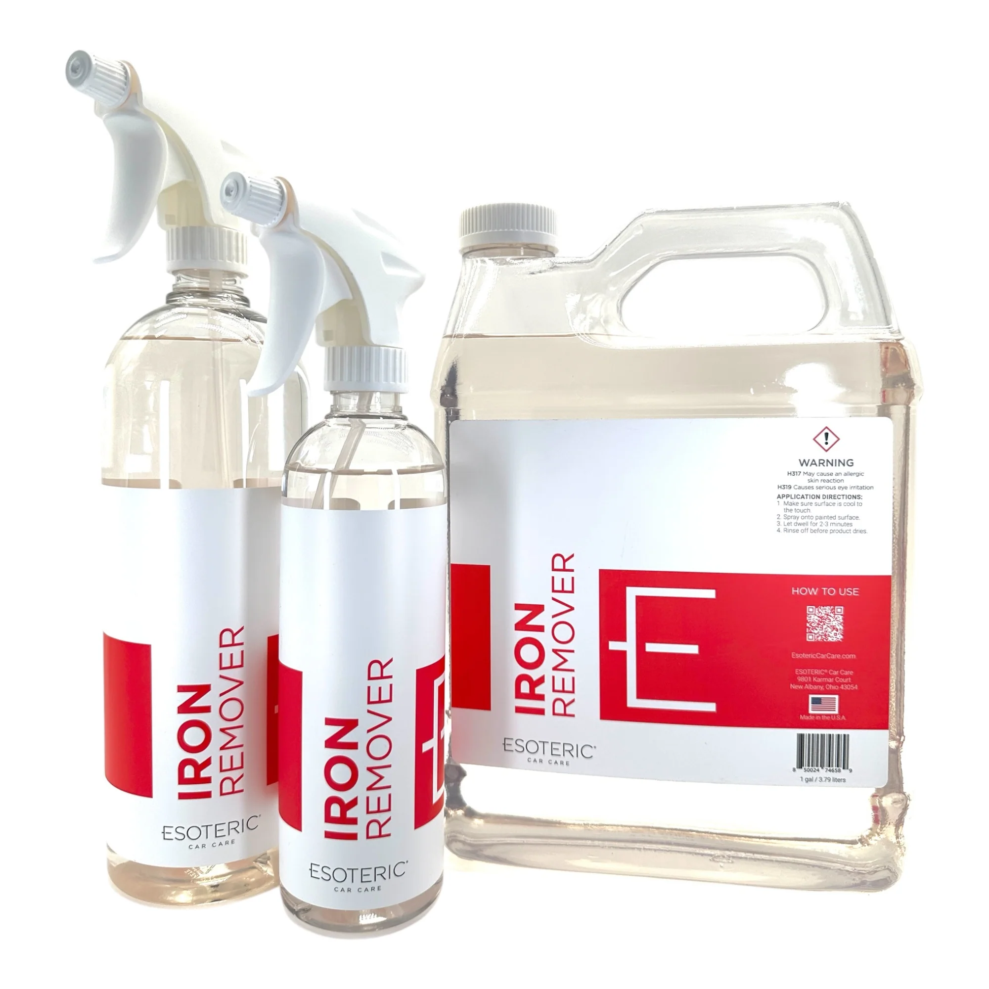ESOTERIC Iron Remover for Paint and Wheel Decontamination - Image 3