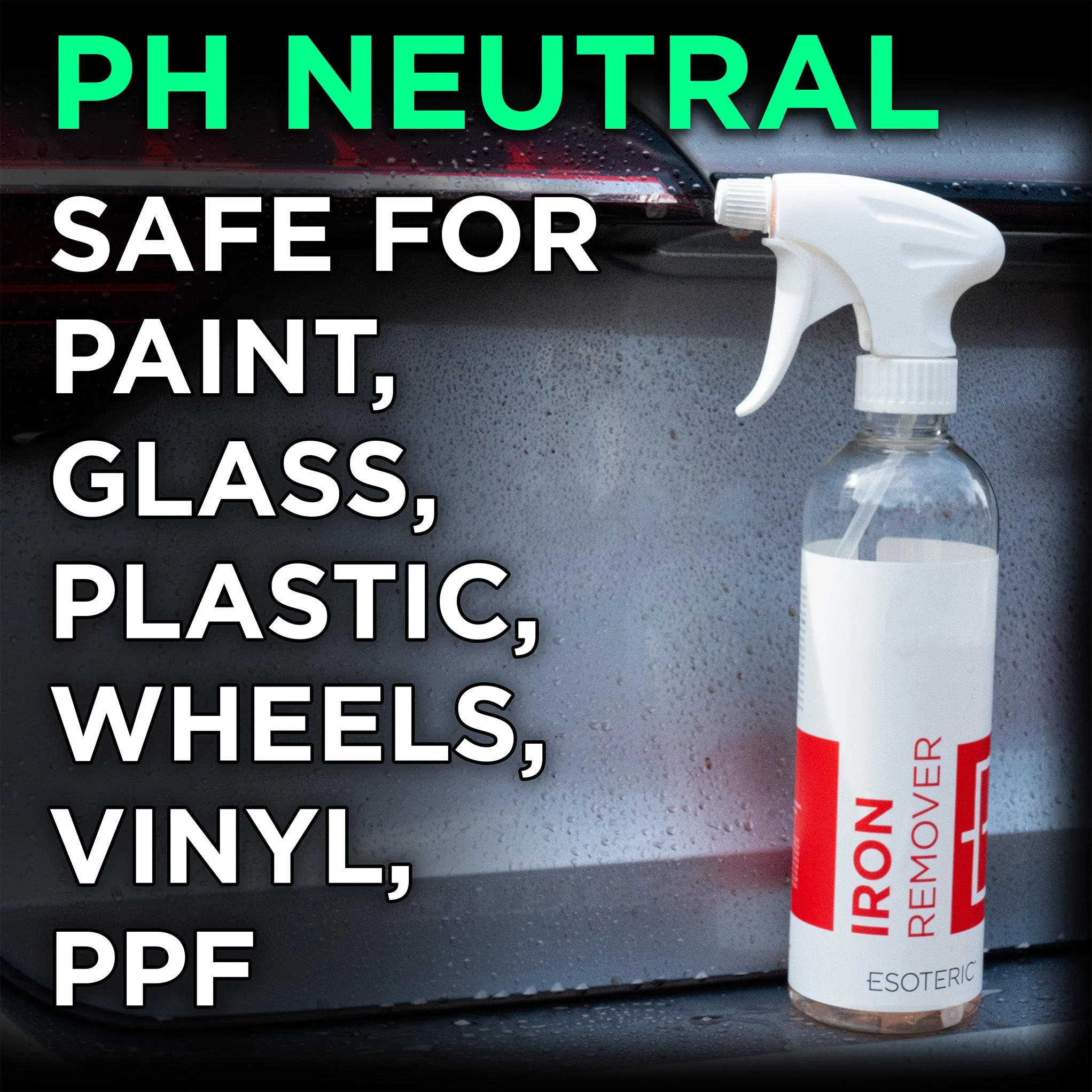 ESOTERIC Iron Remover for Paint and Wheel Decontamination - Image 6