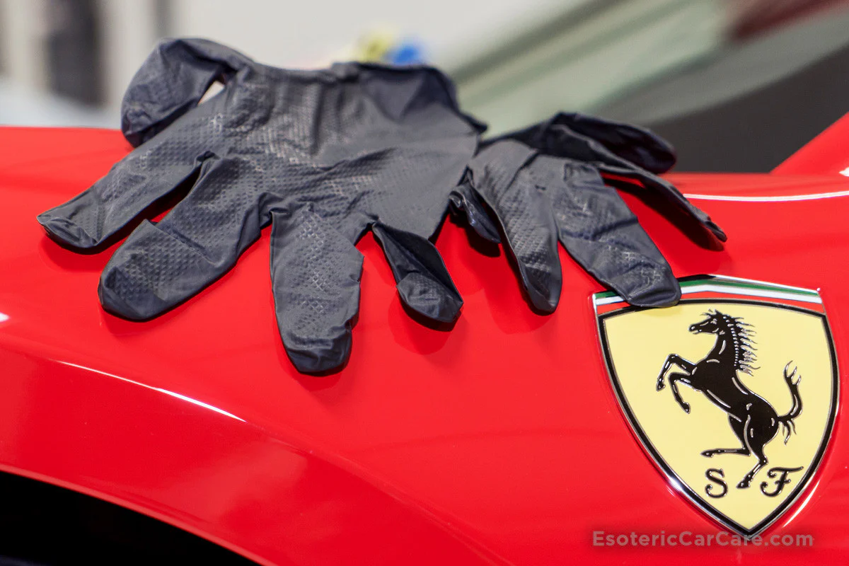 Get-A-Grip Diamond Pattern Nitrile Gloves | Automotive Detailing - Image 3