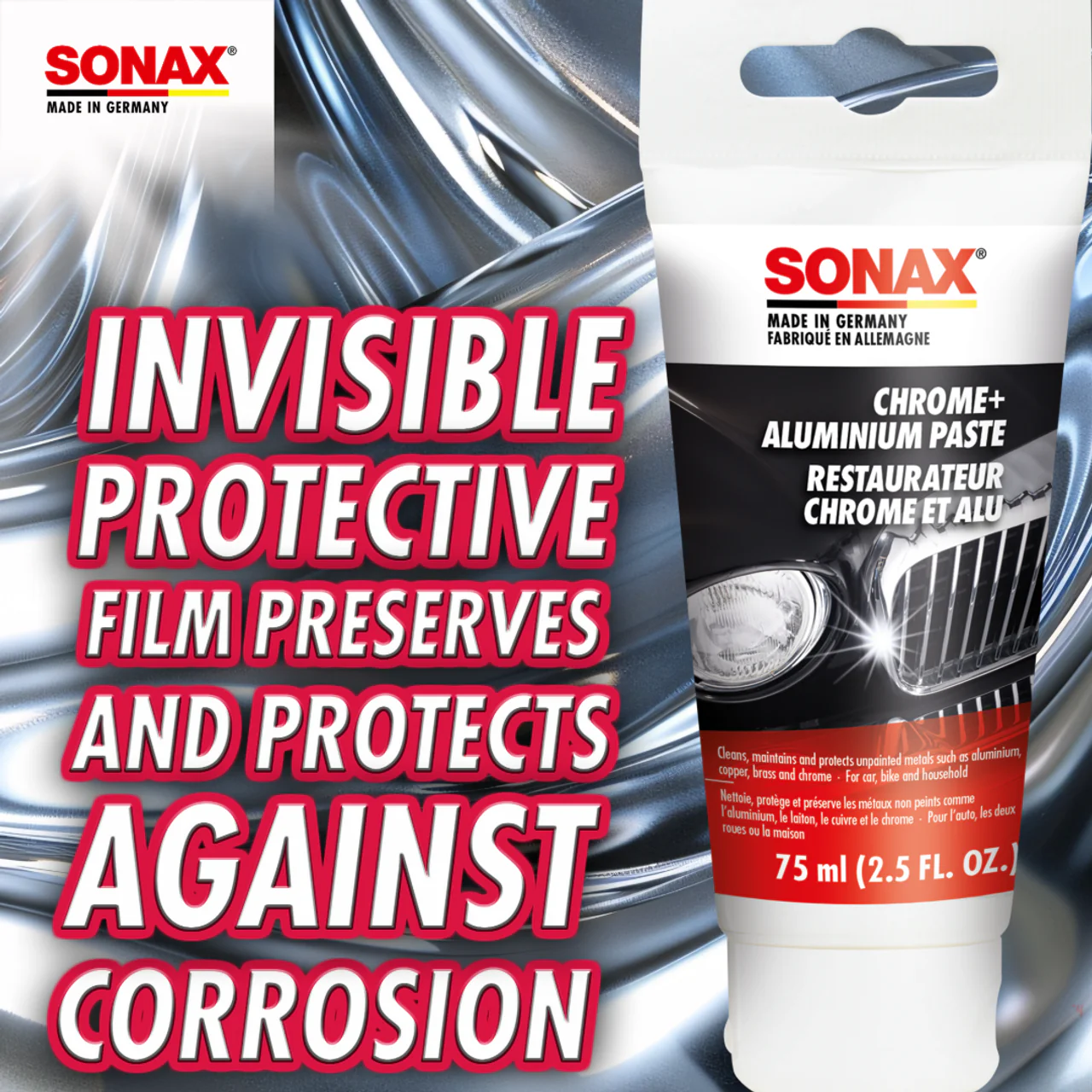 SONAX Chrome & Aluminum Paste - Image 3